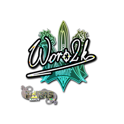 Sticker | Woro2k (Glitter) | Paris 2023
