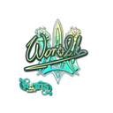 Sticker | Woro2k (Holo) | Paris 2023