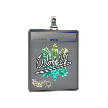 Sticker Slab | Woro2k | Paris 2023