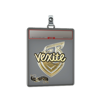 Sticker Slab | vexite (Gold) | Paris 2023