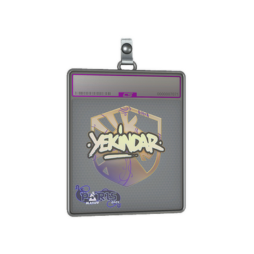 Sticker Slab | YEKINDAR (Holo) | Paris 2023