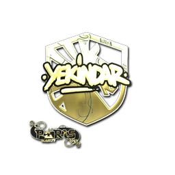 Sticker | YEKINDAR (Gold) | Paris 2023