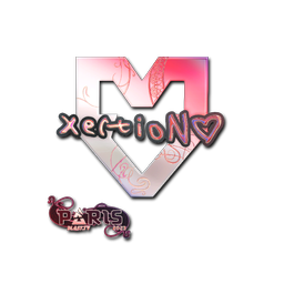 Sticker | xertioN (Holo) | Paris 2023