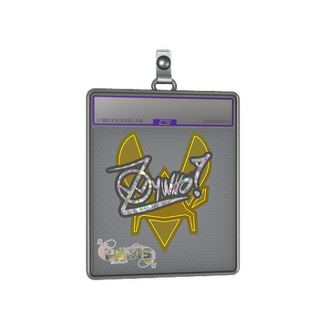 Sticker Slab | ZywOo (Glitter) | Paris 2023