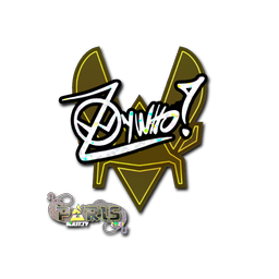 Sticker | ZywOo (Glitter) | Paris 2023