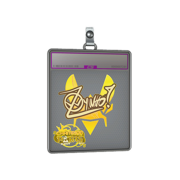 Sticker Slab | ZywOo (Holo, Champion) | Paris 2023