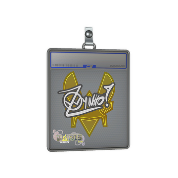 Sticker Slab | ZywOo | Paris 2023