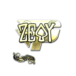 Sticker | zevy (Gold) | Paris 2023