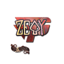 Sticker | zevy (Holo) | Paris 2023