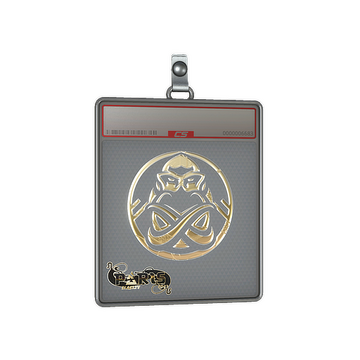 Sticker Slab | ENCE (Gold) | Paris 2023