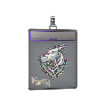 Sticker Slab | Grayhound Gaming (Glitter) | Paris 2023