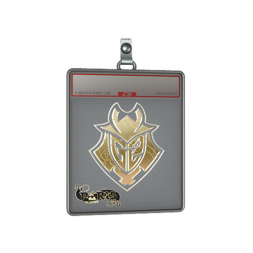 Sticker Slab | G2 Esports (Gold) | Paris 2023