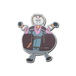 Sticker | Poorly Drawn Bloody Darryl