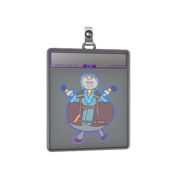 Sticker Slab | Poorly Drawn Bloody Darryl (Holo)