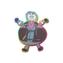 Sticker | Poorly Drawn Bloody Darryl (Holo)