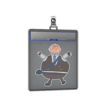 Sticker Slab | Poorly Drawn Number K