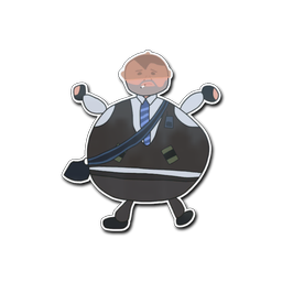 Sticker | Poorly Drawn Number K