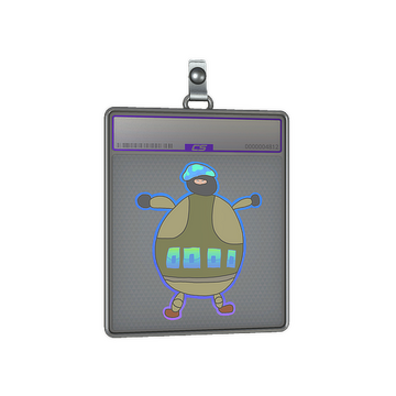 Sticker Slab | Poorly Drawn IDF (Holo)