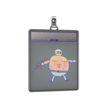 Sticker Slab | Poorly Drawn Terrorist (Holo)