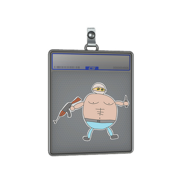 Sticker Slab | Poorly Drawn Terrorist