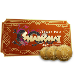 Shanghai 2024 Viewer Pass + 3 Souvenir Tokens