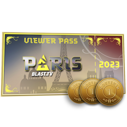 Paris 2023 Viewer Pass + 3 Souvenir Tokens