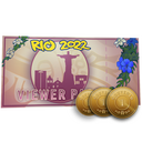 Rio 2022 Viewer Pass + 3 Souvenir Tokens