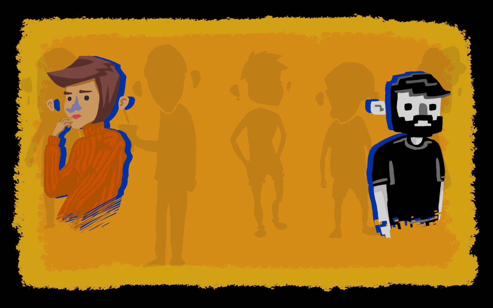 Characters backdrop C